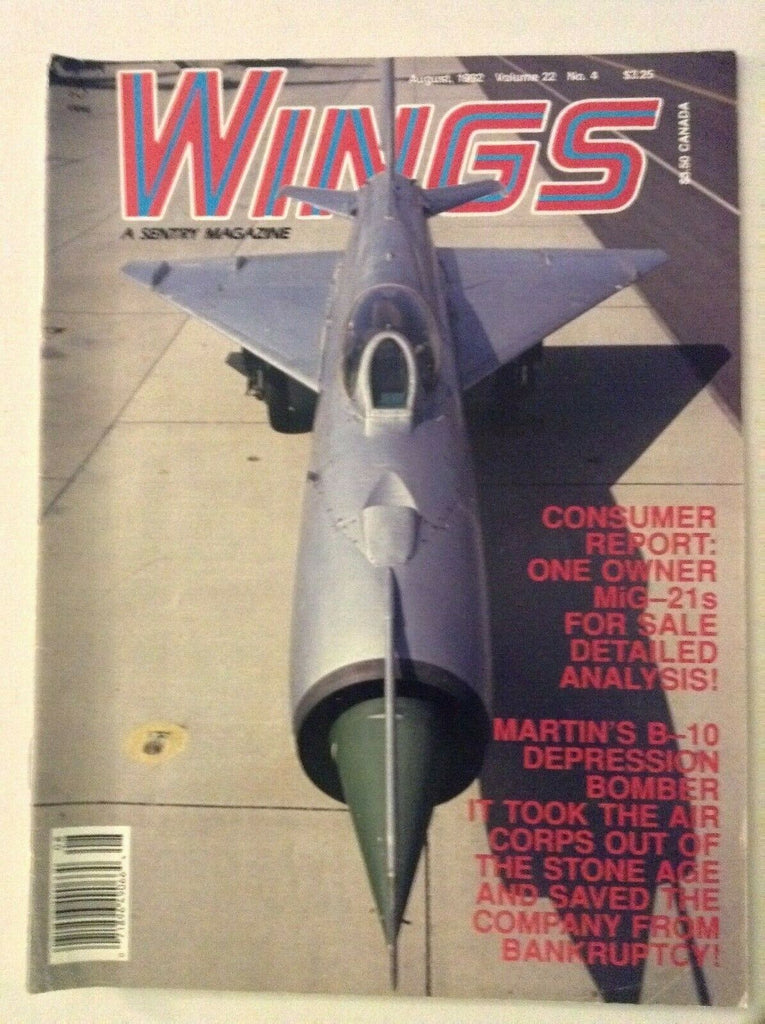 Wings Magazine MiG-21s & Martin's B-10 August 1992 050319nonrh