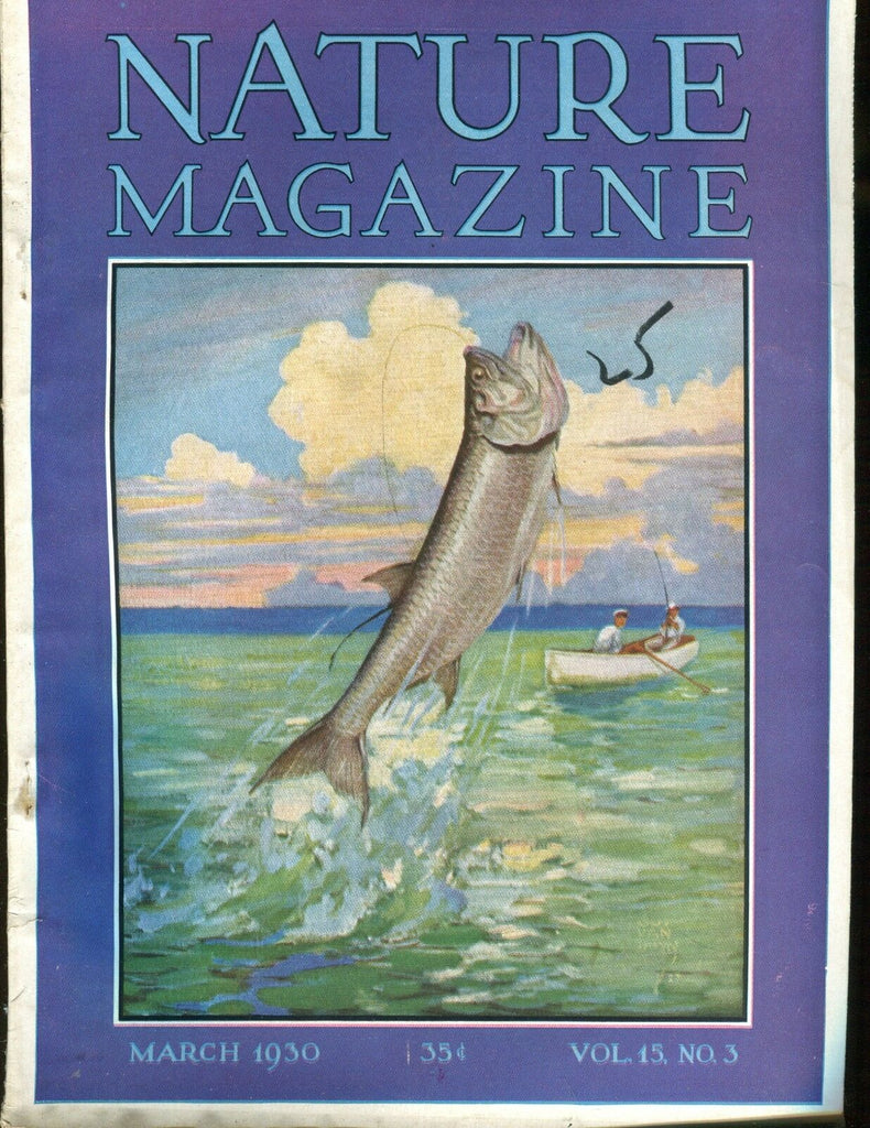 Nature Magazine March 1930 Fish VG No ML 020617jhe