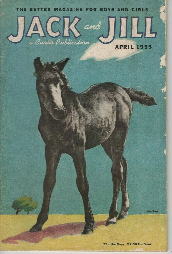 Jack and Jill Magazine April 1955 020820LLE