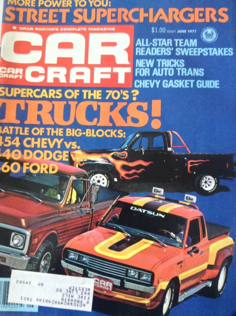 Car Craft Magazine 454 Chevy Vs 440 Dodge June 1977 082017nonrh2