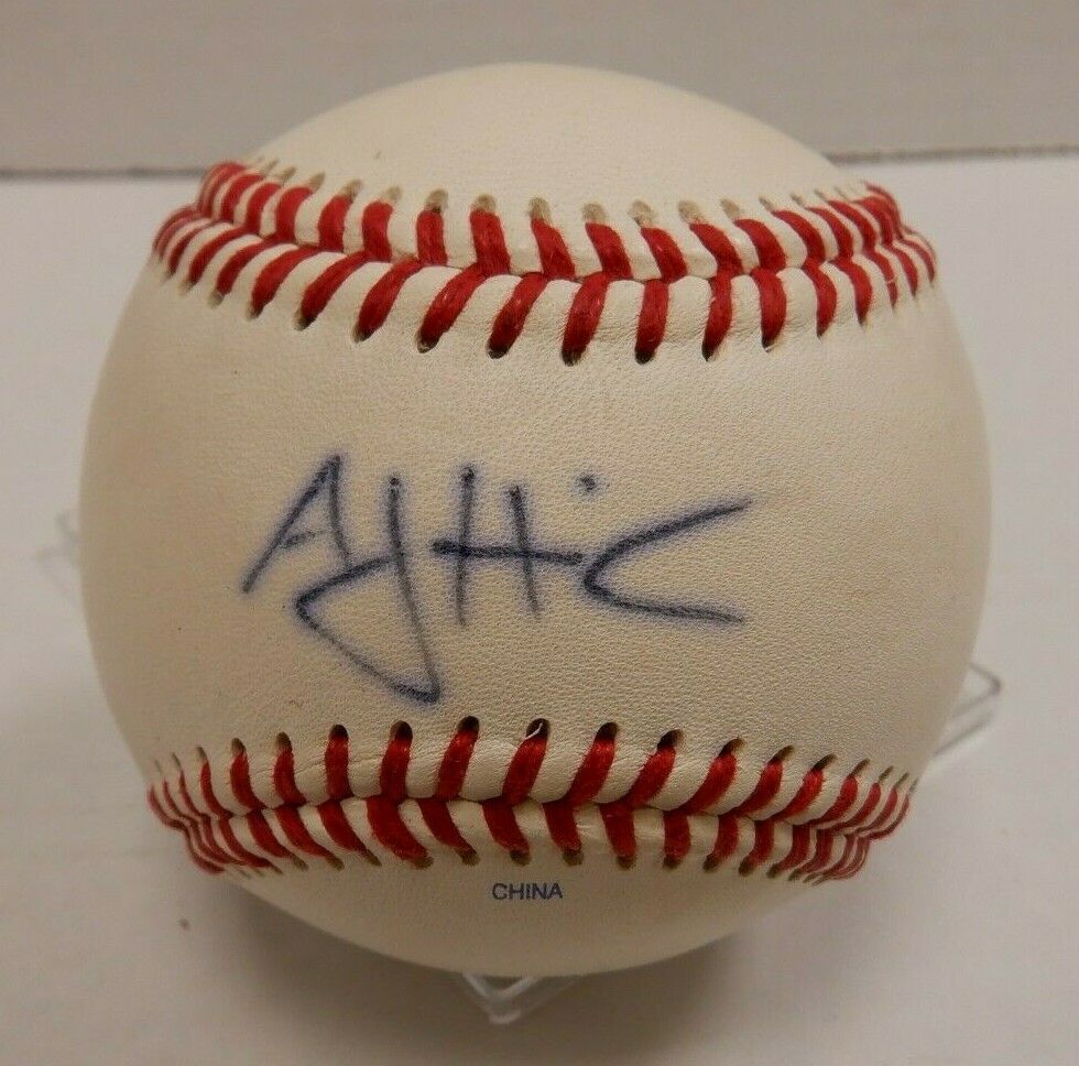 A.J. Hinch Astros Manager Signed Rawlings Official ROLB1 League wCOA 012420DBT