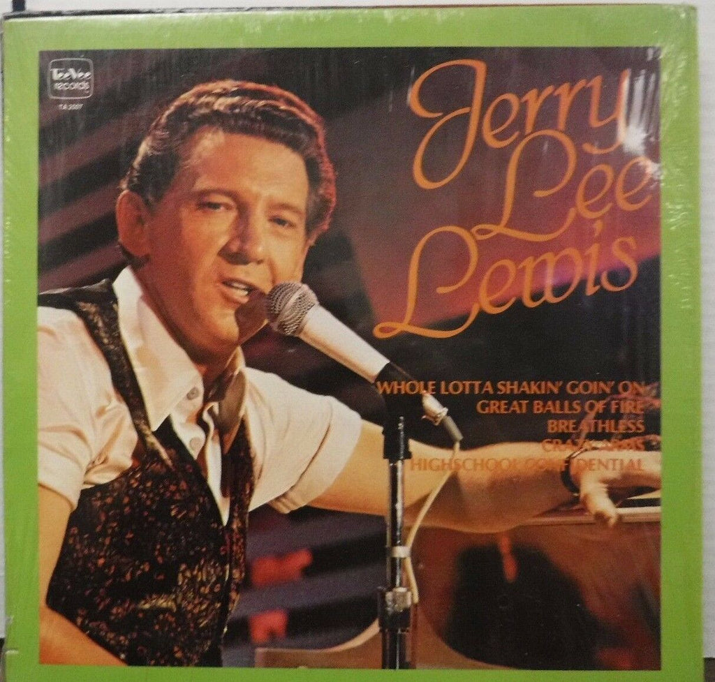 Jerry Lee Lewis Self Titled Album TA-2007 1978 TeeVee Records sw 010717LLE#2