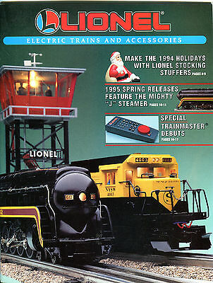 Lionel Electric Trains & Accessories Catalog Trainmaster 1994 EX 071016jhe2
