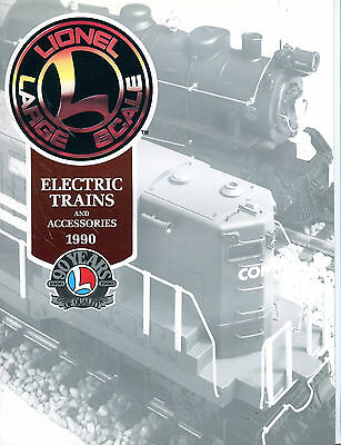 Lionel Electric Trains & Accessories 1990 Catalog EX 071016jhe2