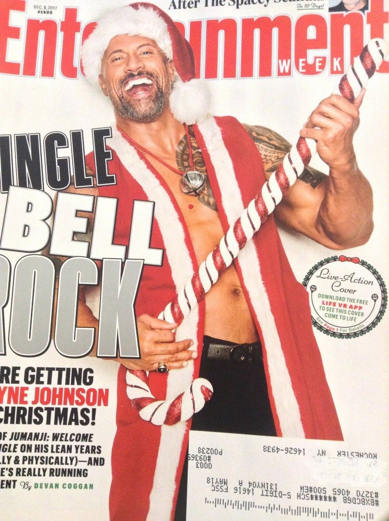Entertainment Weekly Magazine Dwayne Johnson December 8, 2017 010418nonrh