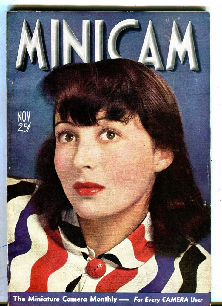 Minicam Magazine November 1938 Nikolas Muray VG No ML 052617nonjhe