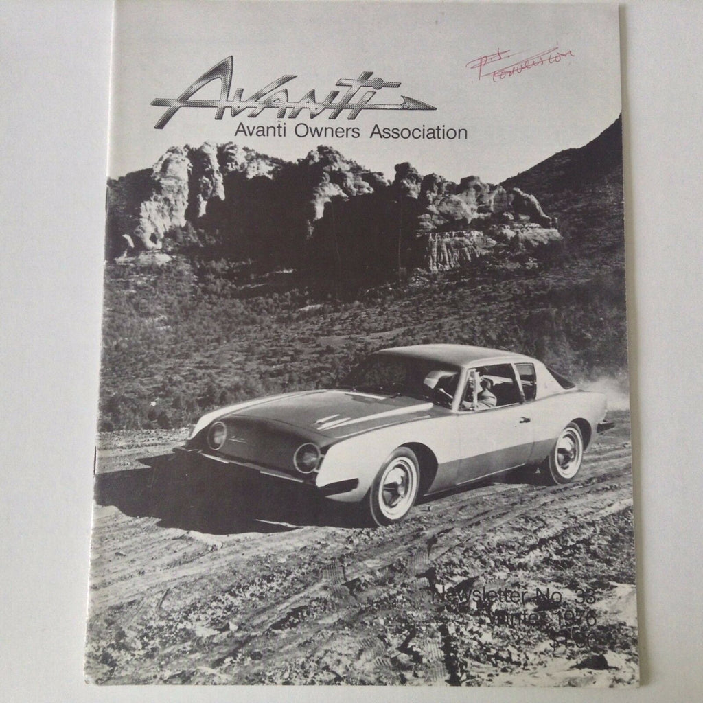 Avanti Magazine If Studebaker Had Survived No.33 Winter 1976 052217nonrh