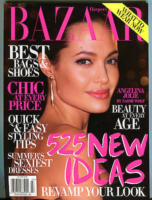Bazaar Magazine July 2009 Angelina Jolie EX 061616jhe