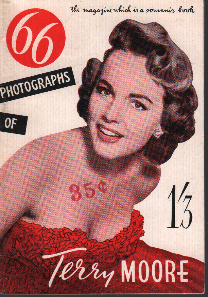66 1950s Pocket Magazine Terry Moore Cheesecake Pin Up 063020AME