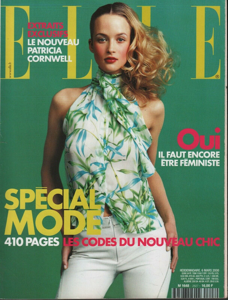 Elle French March 2000 Alex Jahn Michel Onfray 053019DBE