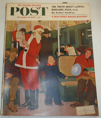 Post Magazine LaRosa Marlowe A New Perry Mason Mystery December 1955 122014R