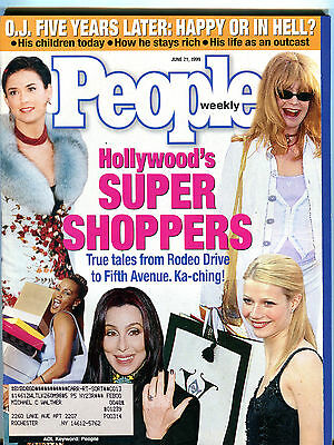 People Magazine June 21 1999 Cher Goldie Hawn Demi Moore EX 012116jhe