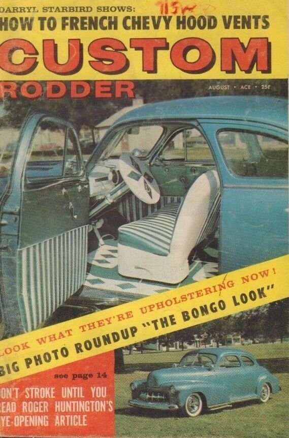 Custom Rodder August 1960Roger Huntington Grier Lowry 122218DBE