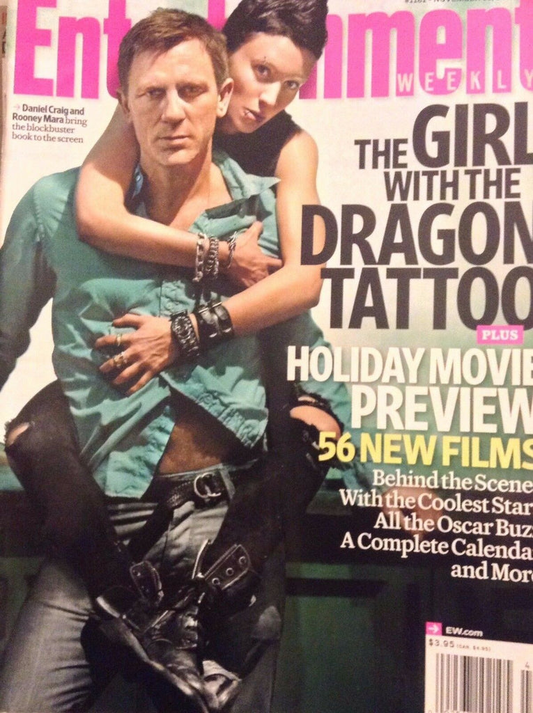 Entertainment Weekly Magazine Daniel Craig November 18, 2011 NO ML 121517nonrh