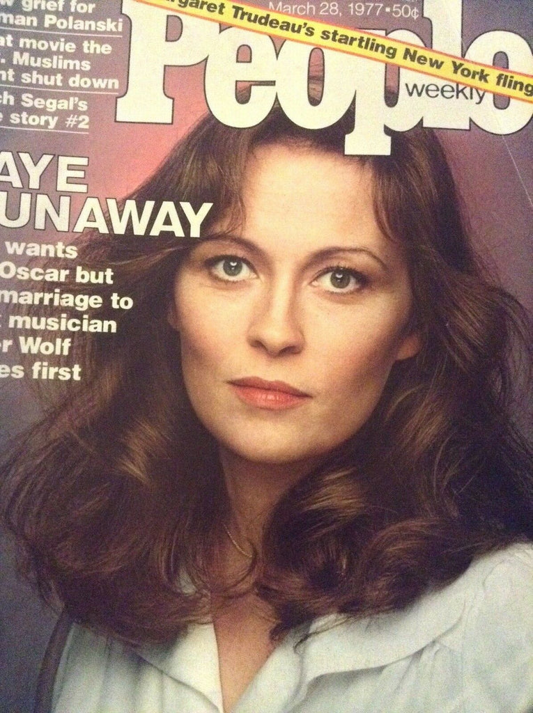 People Magazine Faye Dunaway Peter Wolf March 28, 1977 012419nonrh