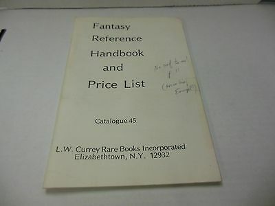 Fantasy Reference Handbook and Price List Catalogue 45 Spring 1978 090613ame2