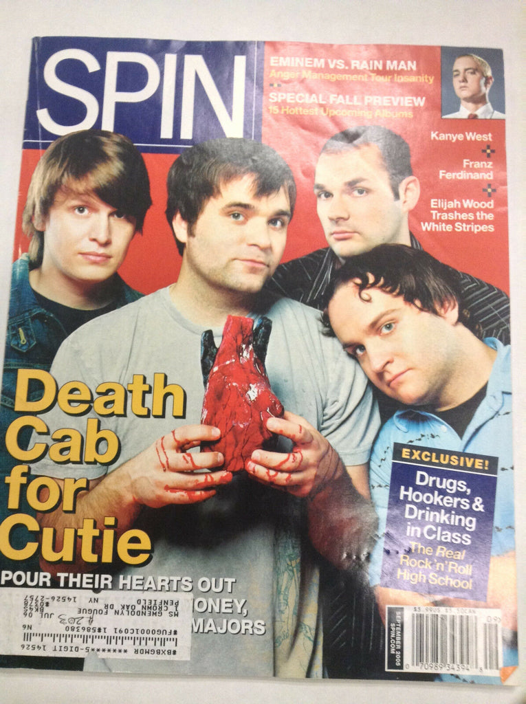 Spin Magazine Death Cab For Cutie September 2005 051717nonr