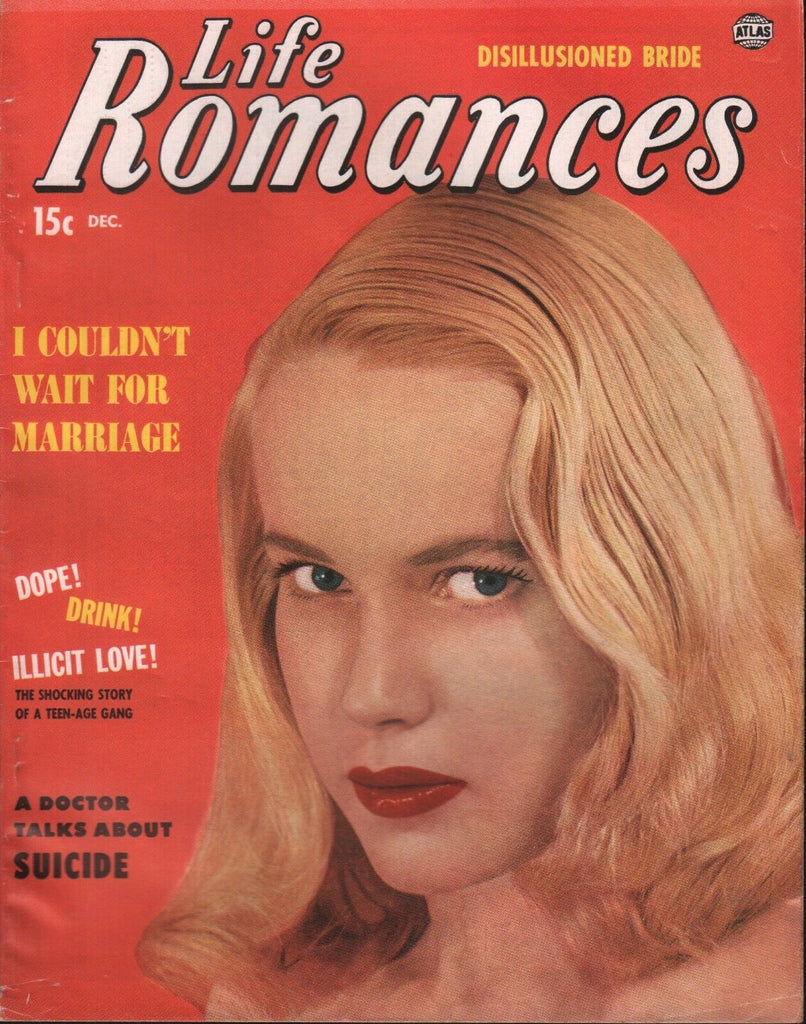 Life Romances December 1952 Disillusioned Bride Vintage Magazine 100118ame