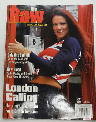Raw Magazine Lita Spike Dudley Rhyno July 2001 060915R