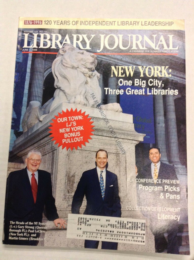 Library Journal Aviation Magazine Gary Strong Paul LaClerc June 1, 1996 022217R