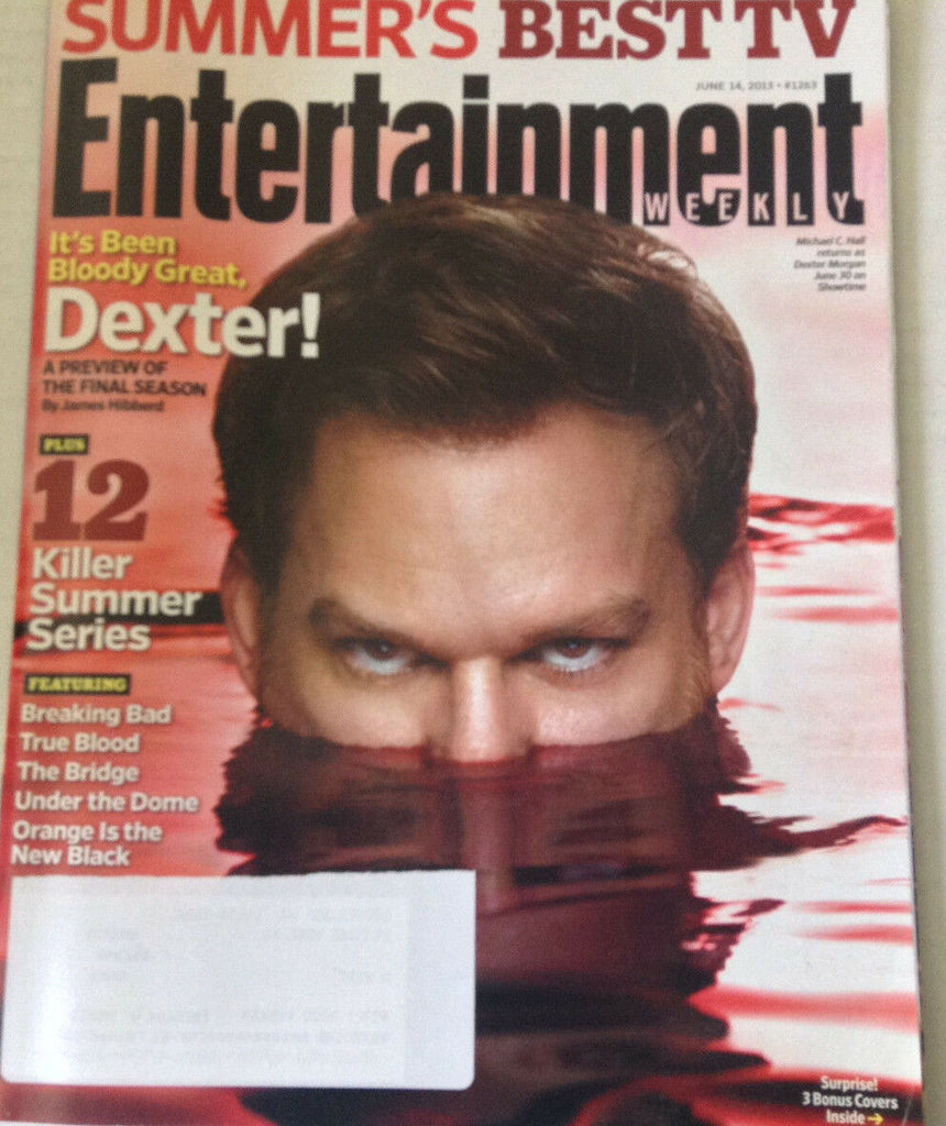 Entertainment Weekly Magazine Michael C. Hall June 14, 2013 080517nonrh