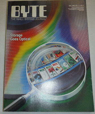 Byte Magazine Storage Goes Optical May 1986 111314R1