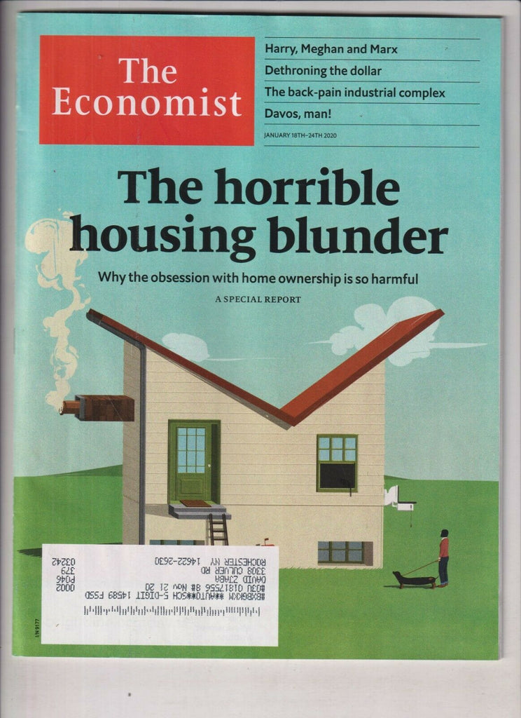 The Economist Mag The Horrible Housing Blunder January 18-24, 2020 022420nonr
