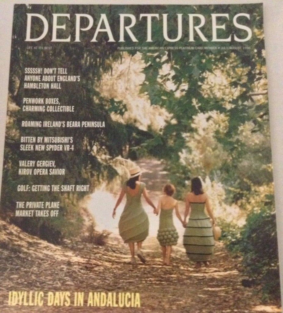 Departures Magazine Idyllic Days In Andalucia July/August 1996 072717nonrh2
