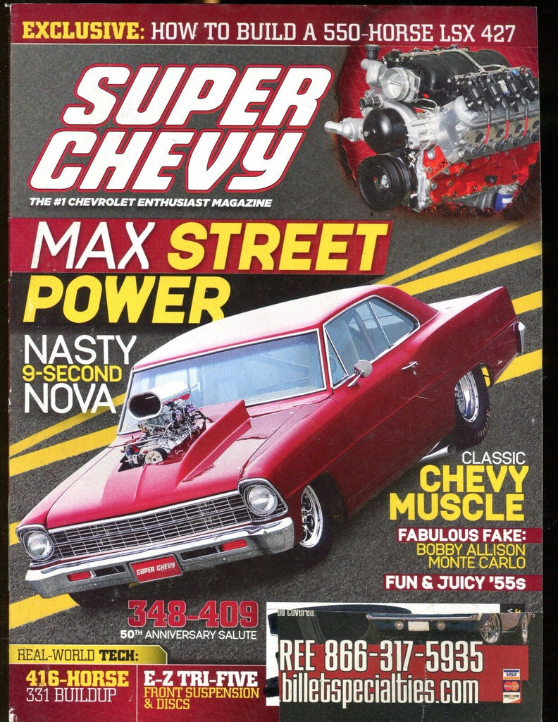 Super Chevy Magazine January 2008 Max Street Power GD No ML 030317nonjhe