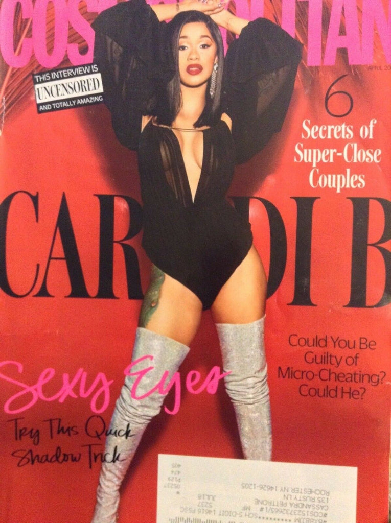Cosmopolitan Magazine Cardi B 6 Secrets Of Couples April 2018 041018nonrh