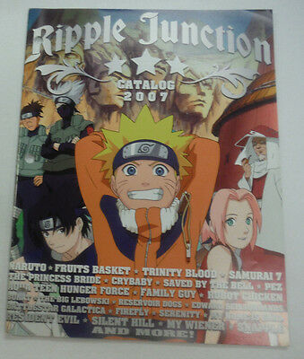 Ripple Junction Magazine Naruto & Fruits Basket Catalog 2007 070615R2