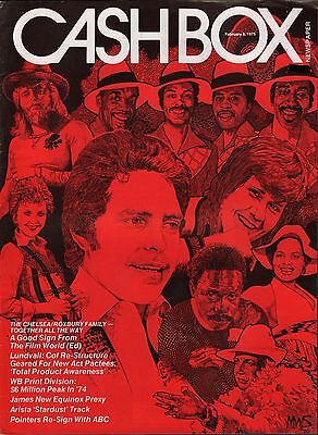 Cash Box February 8 1975 The Chelsea, Roxbury Family EX 120215DBE