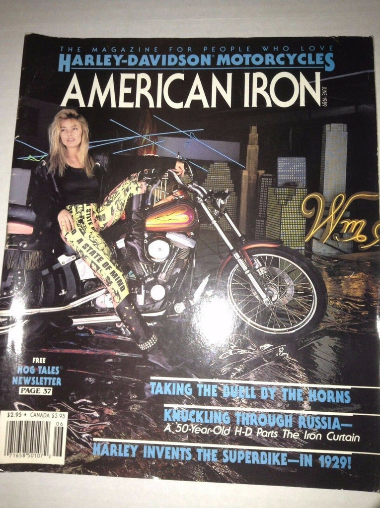 American Iron Magazine Buell & The Iron Curtains June 1989 032817NONRH
