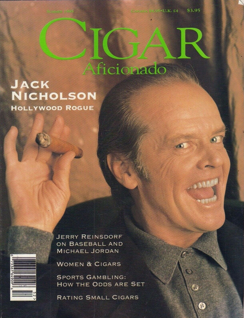 Cigar Aficionado Magazine Summer 1995 Jack Nicholson 102916DBE