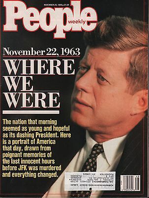 People Weekly November 28 1988 JFK Exclusive w/ML VG 012816DBE