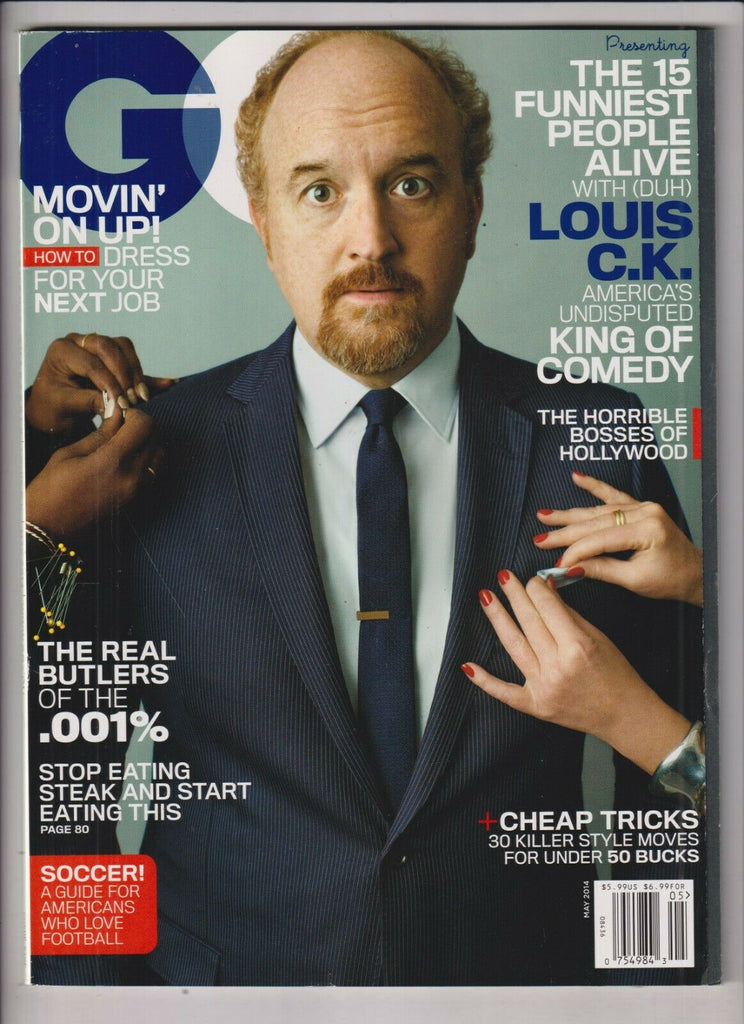GQ Magazine Louis C.K. Cheap Tricks May 2014 032420nonrh