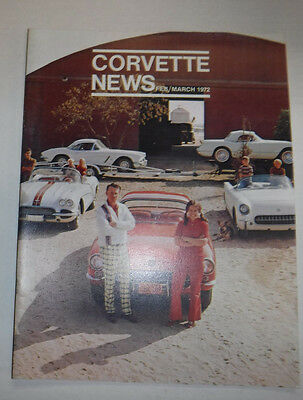 Corvette News Magazine Ed Thiebaud & His Wife March 1972 081915R