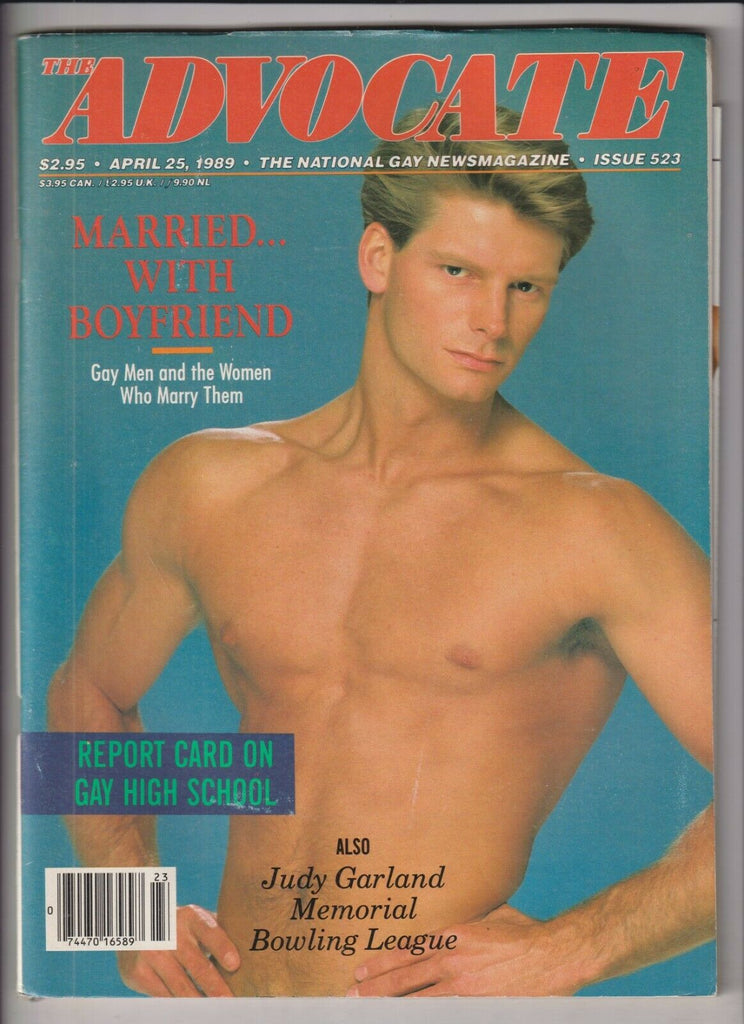 The Advocate Gay Interest Mag Judy Garland League April 25 1989 031220nonr
