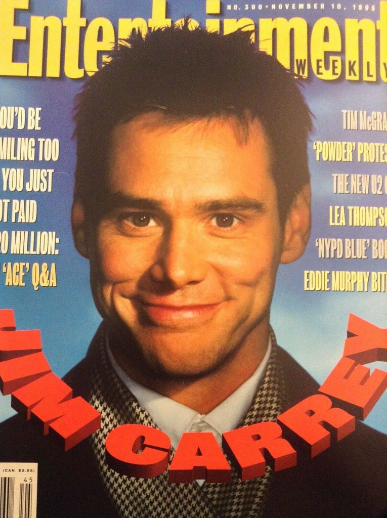 Entertainment Weekly Magazine Jim Carrey Tim McGraw November 1995 080218nonrh