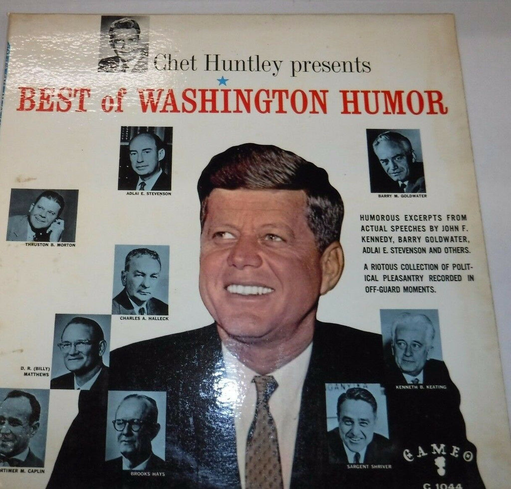 Chet Huntley presents Best of Washington Humor 33RPM C-1044 102916LLE
