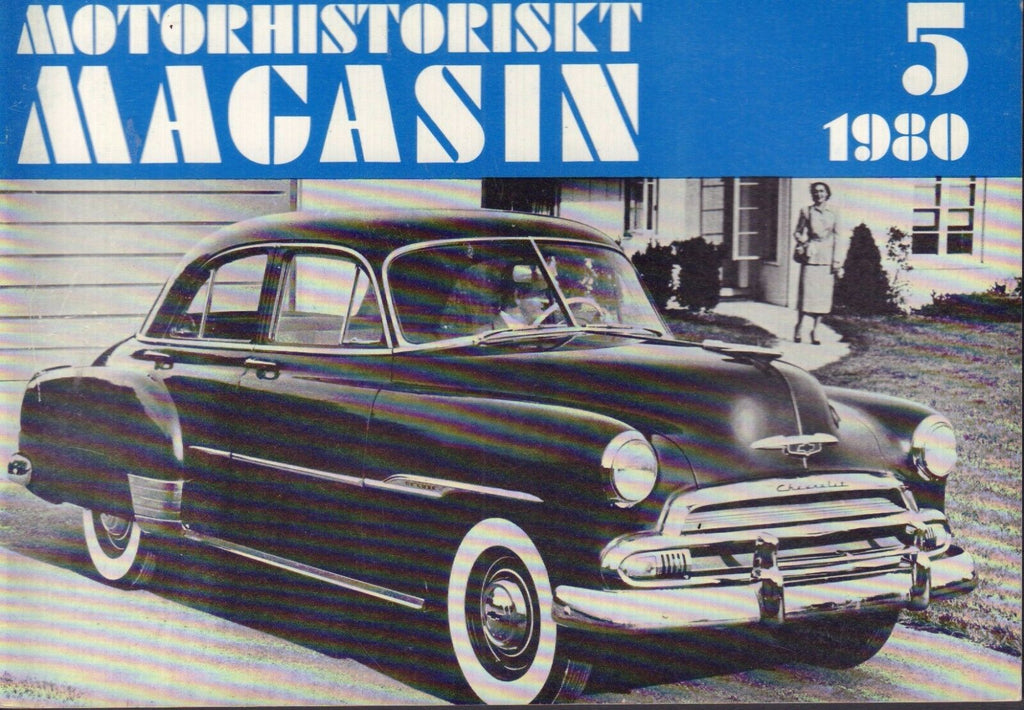 Motorhistoriskt Magasin Swedish Car Magazine 5 1980 Chevrolet 032717nonDBE