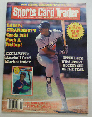 Sports Card Trader Magazine Darryl Strawberry August 1991 061115R