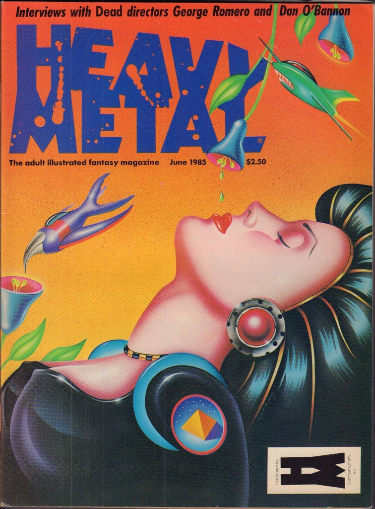 Heavy Metal June 1985 George Romero Illustrated Fantasy Magazine 011417DBE2