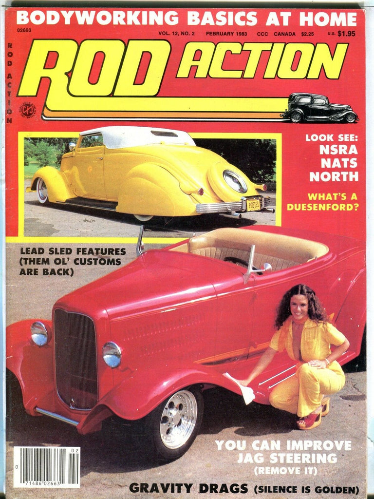 Rod Action Magazine February 1983 Duesenford EX No ML 031617nonjhe