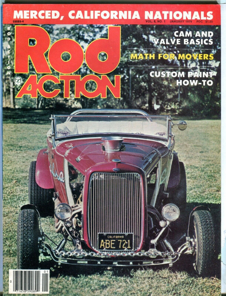 Rod Action Magazine January 1979 Custom Paint How-To EX w/ML 031017nonjhe