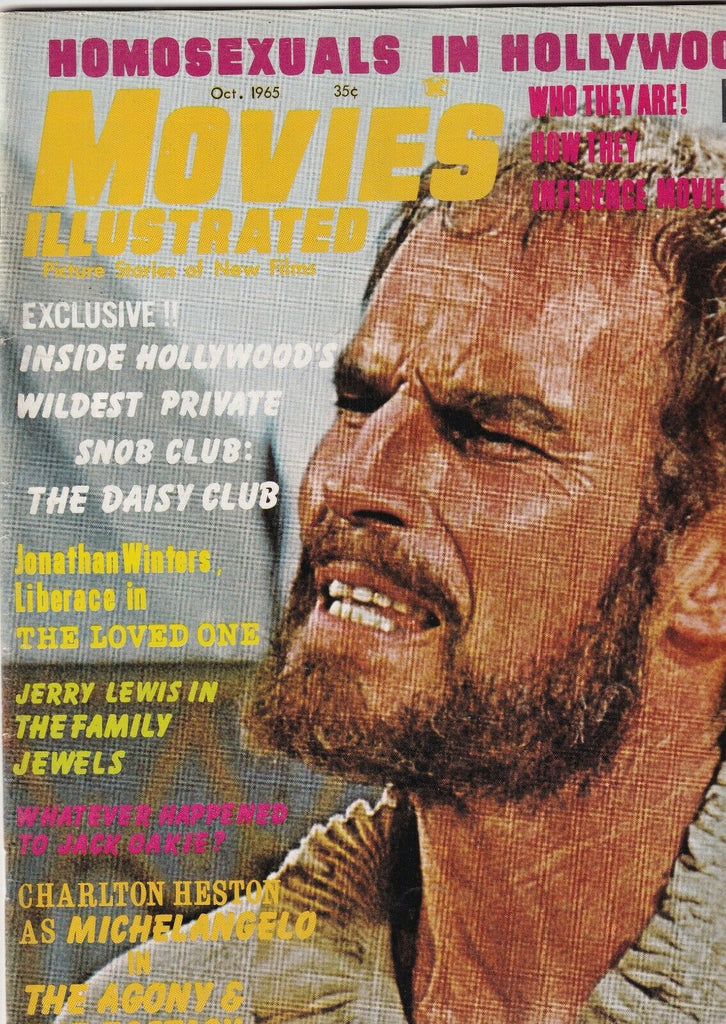 Movies Illustrated Mag Jonathan Winters Jerry Lewis October 1965 062919nonr