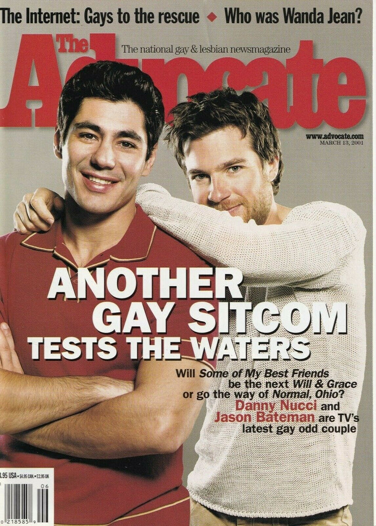 The Advocate March 13 2001 Danny Nucci Jason Bateman Wanda Jean 060719DBE