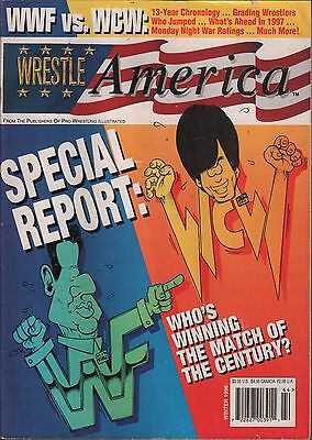 Wrestle America Winter 1996 WWF Vs WCW Special Report VG 122315DBE