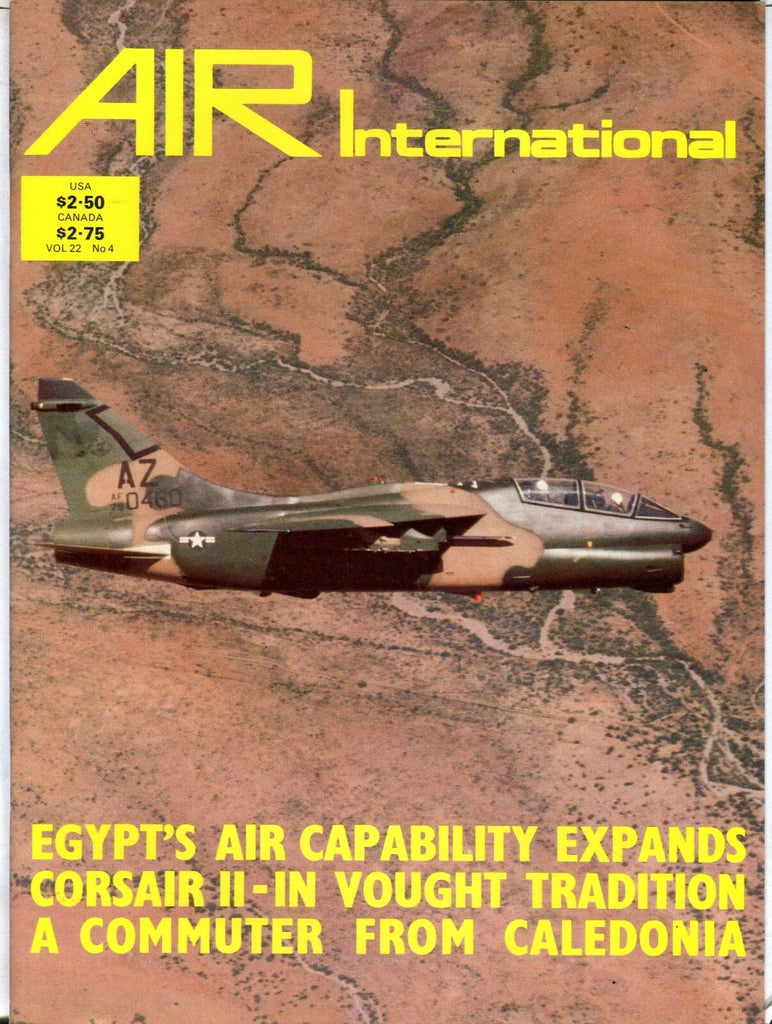 Air International Magazine April 1982 Corsair II Egypt EX No ML 112316jhe