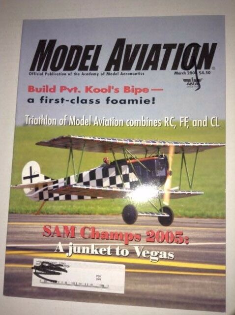 Model Aviation Magazine Build Pvt Kool's Bipe March 2006 041317nonrh